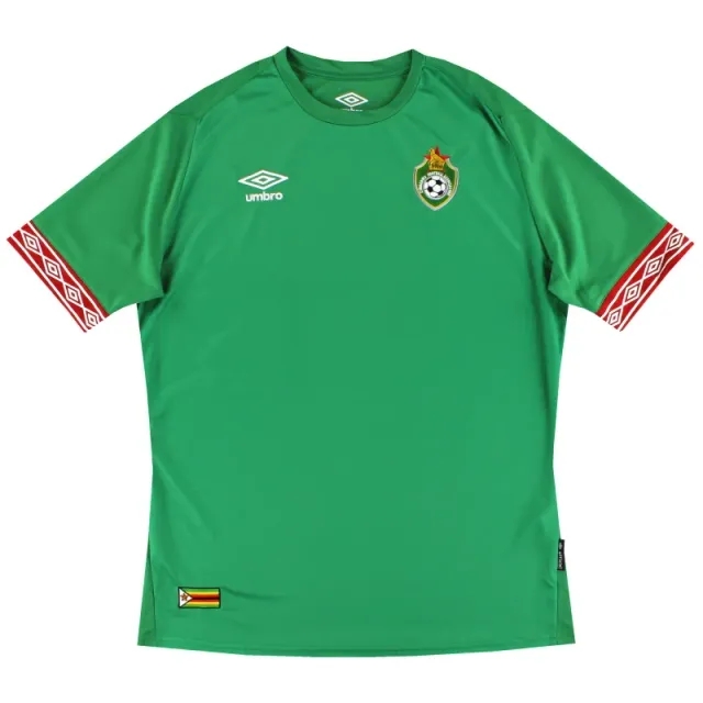 2019 Zimbabwe Umbro Away Shirt *As New* - African / As New / Large