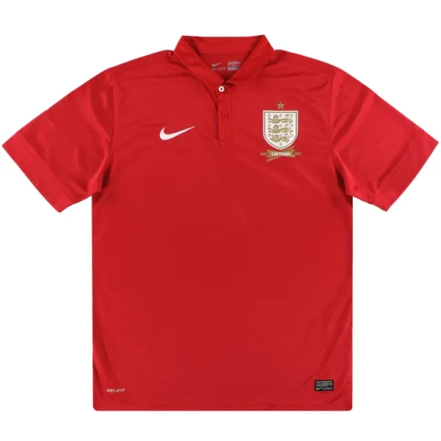 2013 England Nike '150th Anniversary' Away Shirt L - England / Excellent / Large