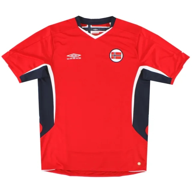 2006-08 Norway Umbro Training Shirt *As New* L - Norway / As New / Large