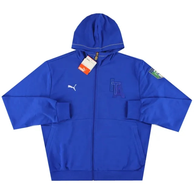 2012-13 Italy Puma Full Zip Hoodie *BNIB* XL - Italy / BNIB / XL