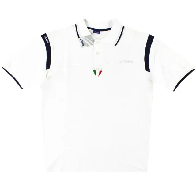 2007-08 Italy Asics Polo Shirt *w/tags* XL - Italy / w/tags / XL