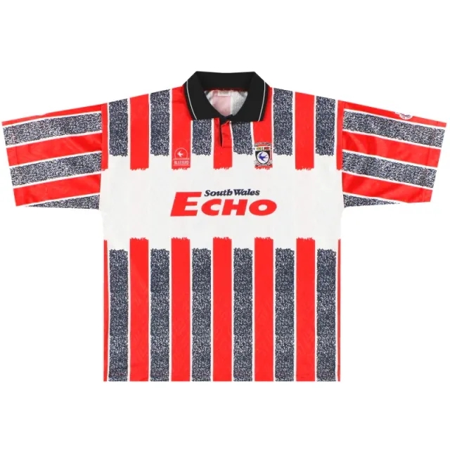 1993-94 Cardiff City Away Shirt XXL - Cardiff City / Very good / XXL