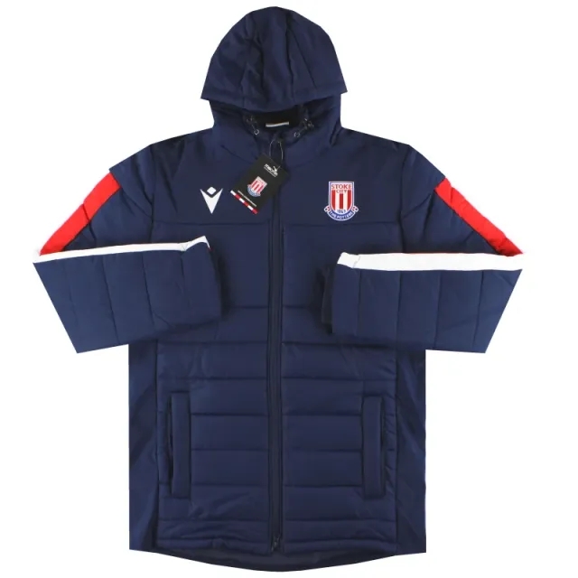 2019-20 Stoke City Macron Stadium Jacket *w/tags* M - Stoke City / w/tags / Medium