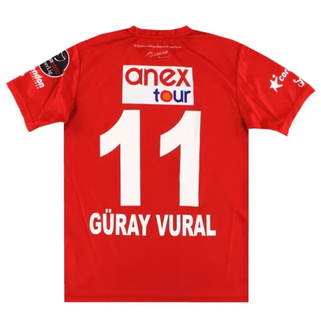 2021-22 Antalyaspor Player Issue Third Shirt Guray Vural #11 M - Other Turkish Clubs / Excellent / Medium