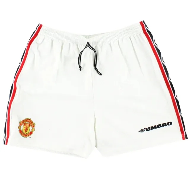 1998-00 Manchester United Home Shorts S - Manchester United / Excellent / Small