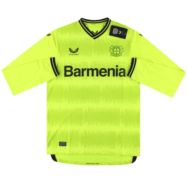 2022-23 Bayer Leverkusen Castore Pro Goalkeeper Shirt L/S *w/tags* M - Bayer Leverkusen / w/tags / Medium