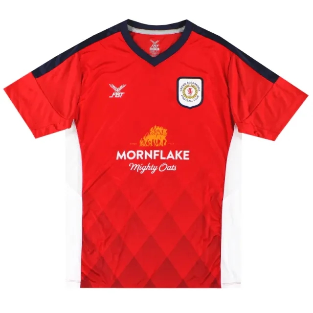 2018-19 Crewe Alexandra Home Shirt *As New* S - Crewe Alexandra / As New / Small