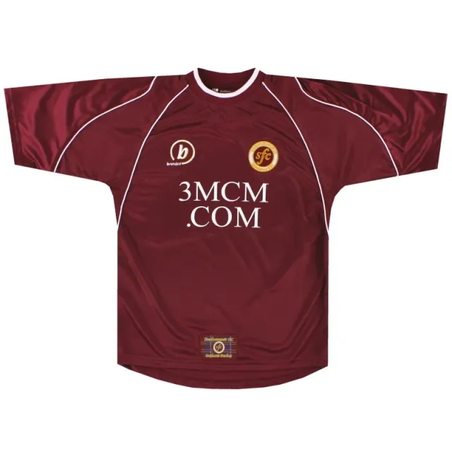 2003-04 Stenhousemuir Home Shirt *As New* M - Other Scottish Clubs / As New / Medium