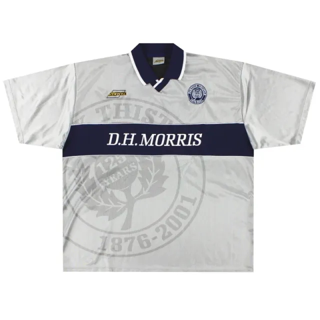 2001-02 Partick Thistle Away Shirt *As New* XXL - Other Scottish Clubs / As New / XXL