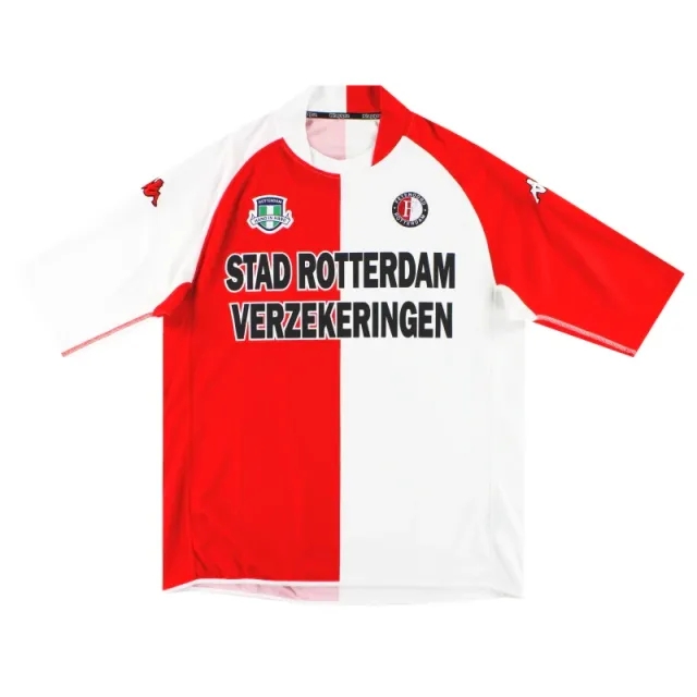 2003-04 Feyenoord Kappa Home Shirt XXXL - Feyenoord / Very good / XXXL