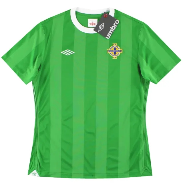 2010-12 Northern Ireland Umbro Womens Home Shirt *w/tags* 12 - Northern Ireland / w/tags / Medium