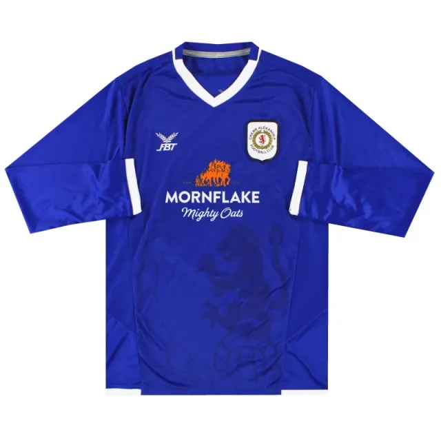 2017-18 Crewe Alexandra Away Shirt L/S *As New* S - Crewe Alexandra / As New / Small