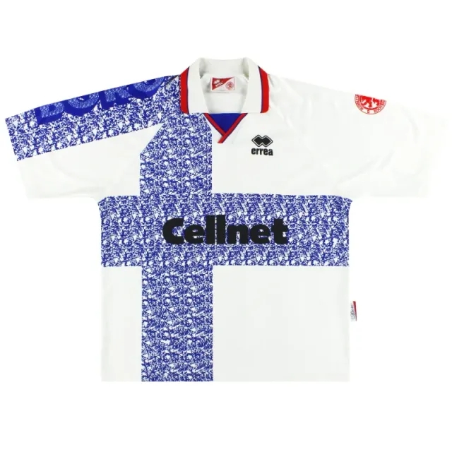 1996-97 Middlesbrough Errea Away Shirt L - Middlesbrough / Excellent / Large