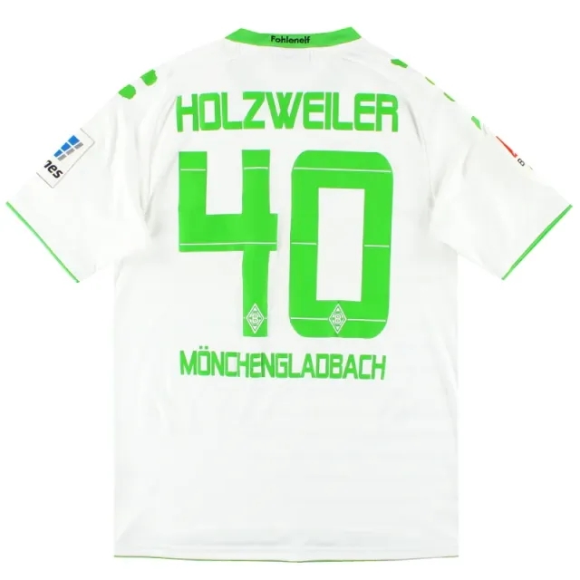 2013-14 Borussia Monchengladbach Kappa Home Shirt Holzweiler #40 - Borussia Monchengladbach / Excellent / Small