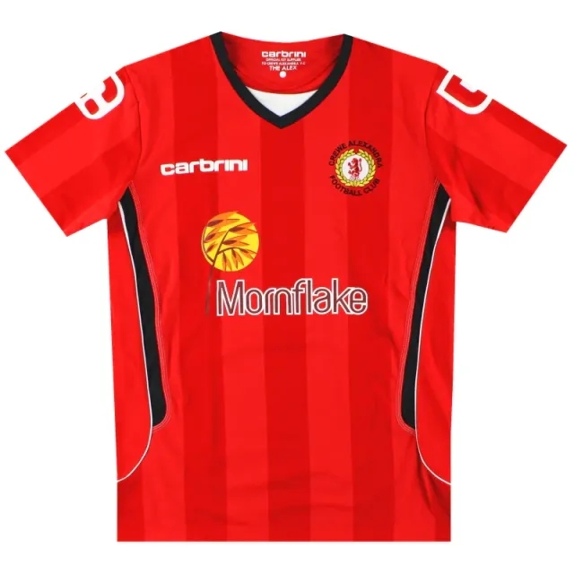 2011-12 Crewe Alexandra Carbrini Home Shirt *Mint* S - Crewe Alexandra / Mint / Small