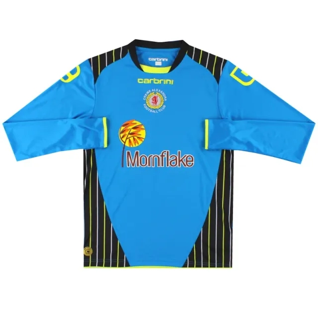 2015-16 Crewe Alexandra Carbrini Goalkeeper Shirt *Mint* S - Crewe Alexandra / Mint / Small