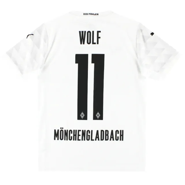 2020-21 Borussia Monchengladbach Puma '120 Year' Home Shirt Wolf #11 S - Borussia Monchengladbach / Excellent / Small