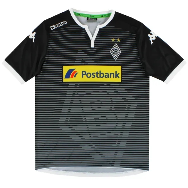 2015-16 Borussia Monchengladbach Kappa European Home Shirt M - Borussia Monchengladbach / Excellent / Medium
