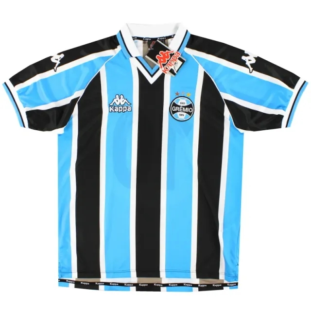 2001 Gremio Kappa Home Shirt #10 *w/tags* M - Central and South American Clubs / Excellent / Medium