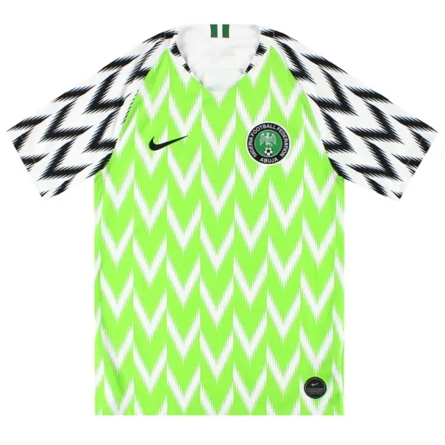 2018-19 Nigeria Nike Home Shirt S - Nigeria / Excellent / Small