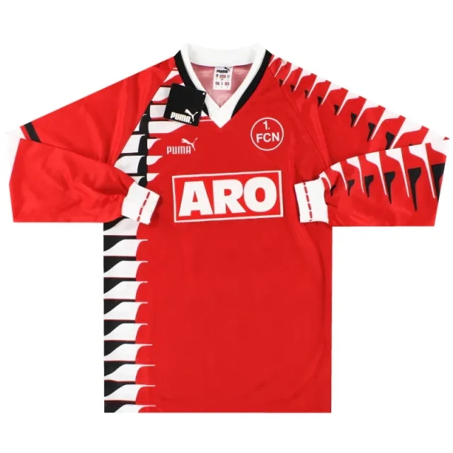 1994-95 Nurnberg Puma Home Shirt *w/tags* L/S S - Other German Clubs / w/tags / Small