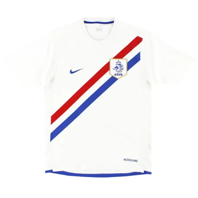 2006-08 Holland Nike Away Shirt M - Holland / Excellent / Medium