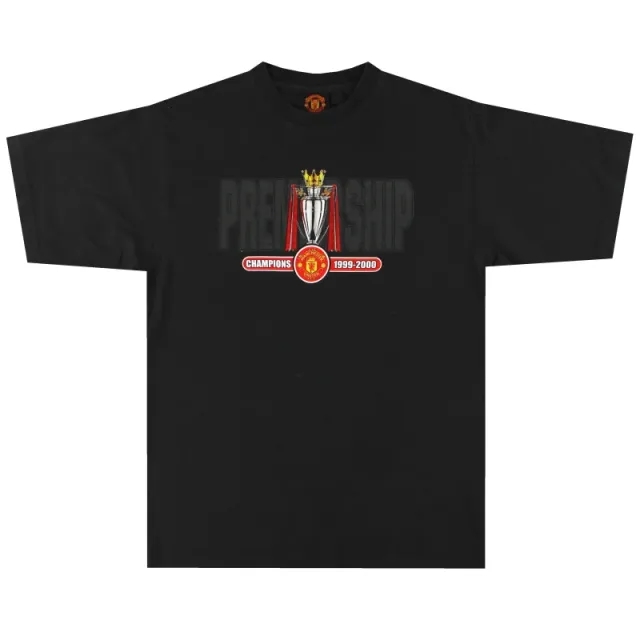 1999-00 Manchester United Graphic Tee M - Manchester United / Excellent / Medium