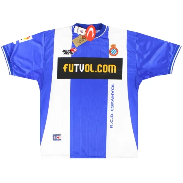 2000-01 Espanyol Home Shirt *w/tags* L - Espanyol / w/tags / Large