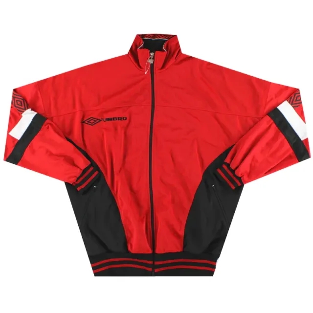 1998-99 Umbro Pro Training Template Track Jacket *As New* XL - Umbro / As New / XL