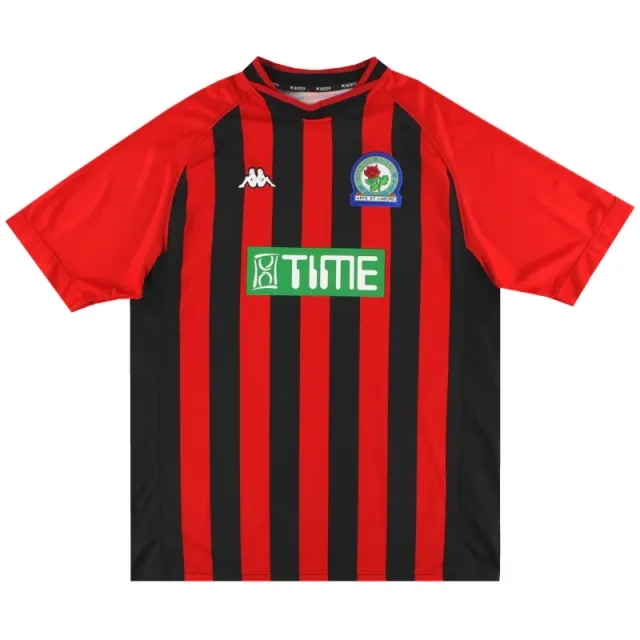 2000-02 Blackburn Kappa Away Shirt M - Blackburn Rovers / Excellent / Medium