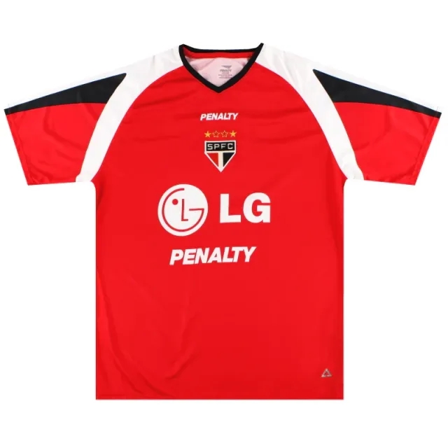 2001-02 Sao Paulo Penalty Training Shirt XL - Central and South American Clubs / Excellent / XL