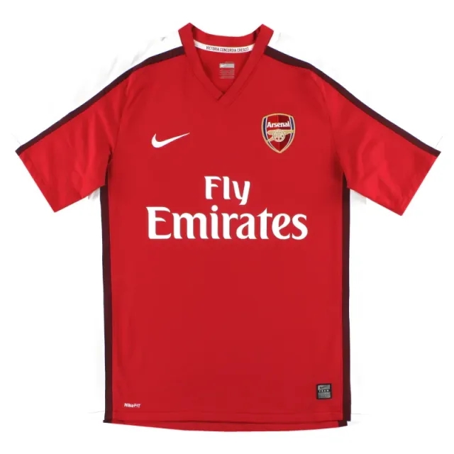 2008-10 Arsenal Nike Home Shirt M - Arsenal / Excellent / Medium