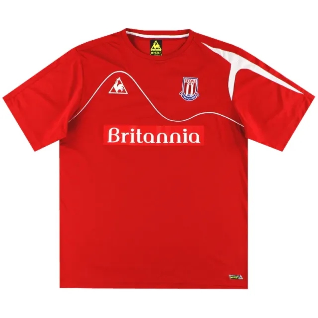 2008-09 Stoke Le Coq Sportif Training Shirt XL - Stoke City / Excellent / XL