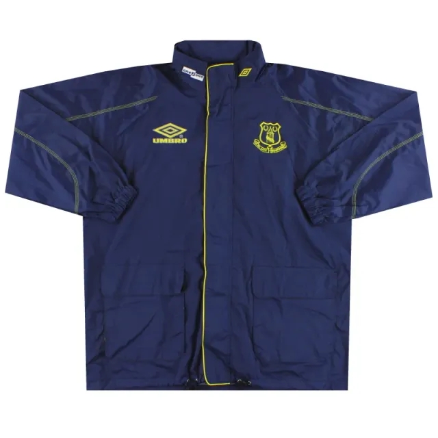 1998-99 Everton Umbro Lightweight Hooded Jacket *As New* XXL - Everton / As New / XXL