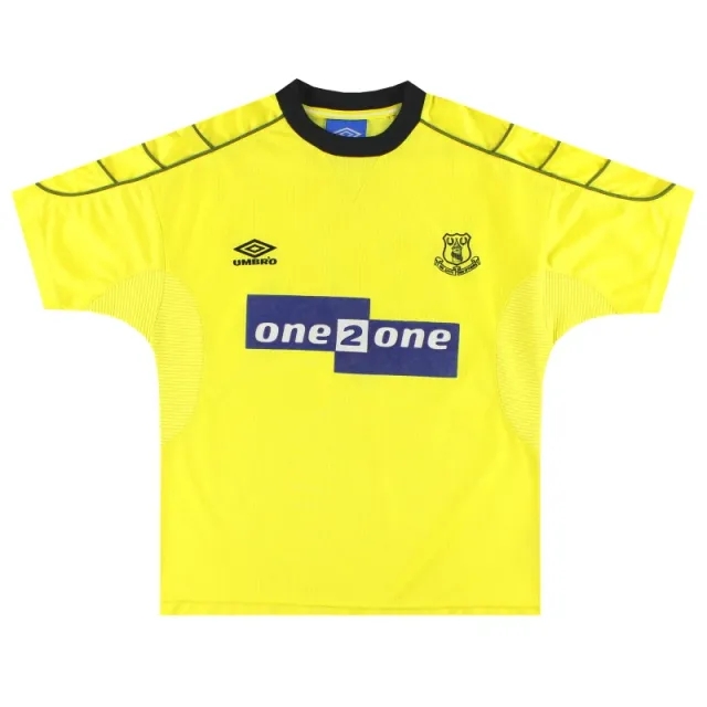 1999-00 Everton Umbro Away Shirt XL.Boys - Everton / Excellent / Youth