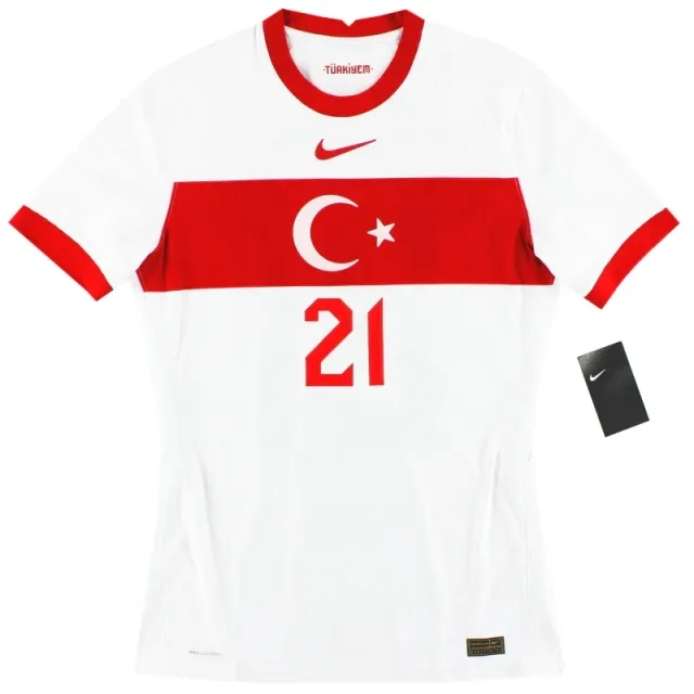 2020-21 Turkey Nike Vapor Away Shirt #21 *w/tags* M - Turkey / w/tags / Medium