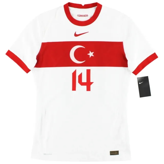 2020-21 Turkey Nike Vapor Away Shirt #14 *w/tags* M - Turkey / w/tags / Medium