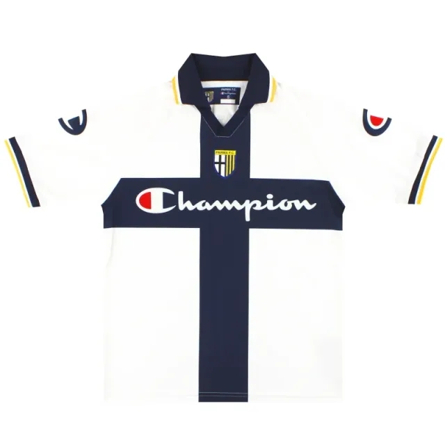 2004-05 Parma Champion Home Shirt S - Parma / Excellent / Small