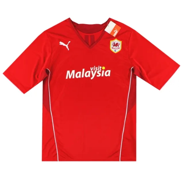 2013-14 Cardiff Puma Home Shirt *w/tags* L - Cardiff City / w/tags / Large