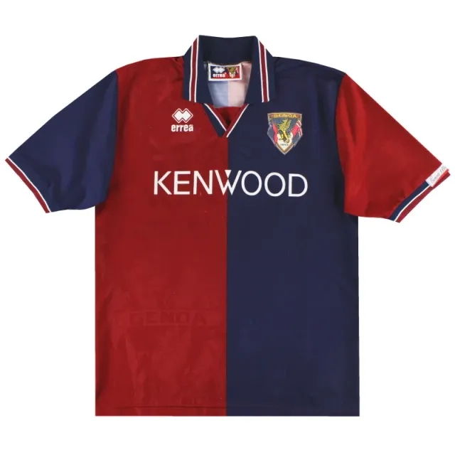 1994-95 Genoa Errea Home Shirt M - Other Italian Clubs / Very good / Medium