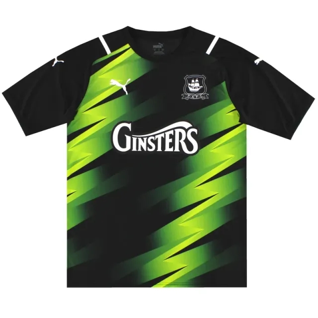 2021-22 Plymouth Puma Third Shirt M - Plymouth Argyle / Excellent / Medium