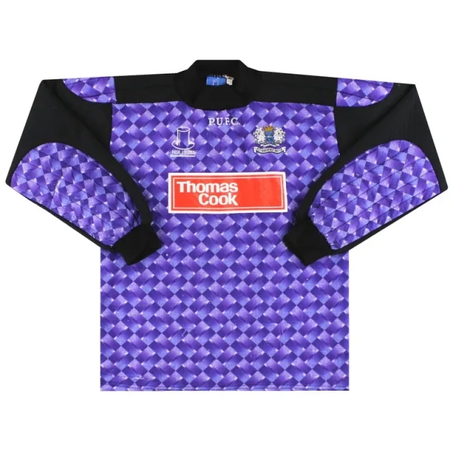 1993-95 Peterborough Posh Leisure Goalkeeper Shirt #1 S - Peterborough United / Excellent / Small
