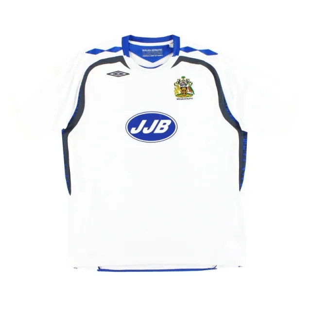 2007-08 Wigan Umbro Away Shirt XXL - Wigan / Excellent / XXL