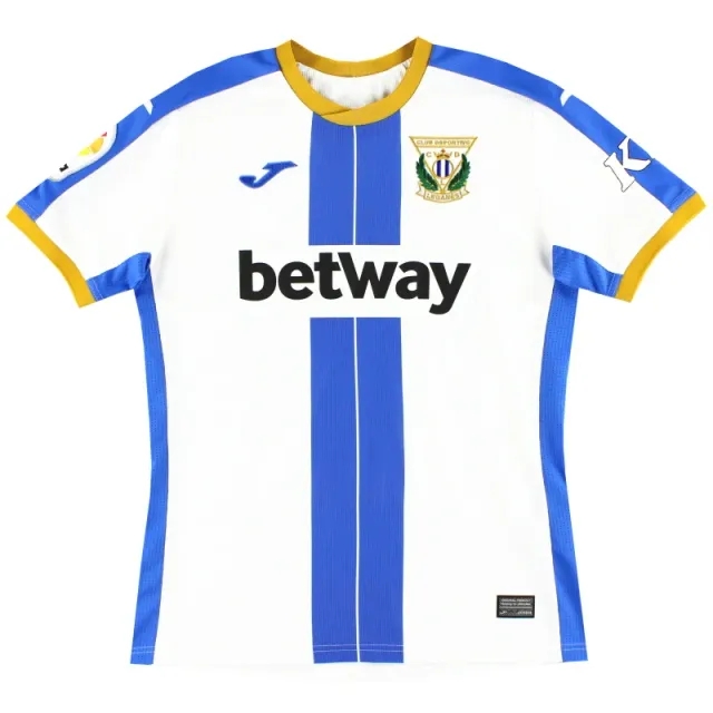 2020-21 C.D. Leganes Joma Home Shirt M - Other Spanish Clubs / Excellent / Medium