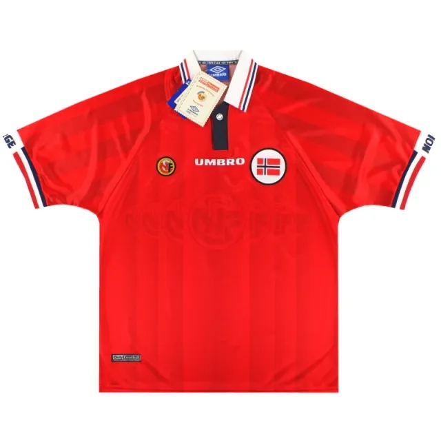 1998-00 Norway Umbro Home Shirt *w/tags* XL - Norway / w/tags / XL