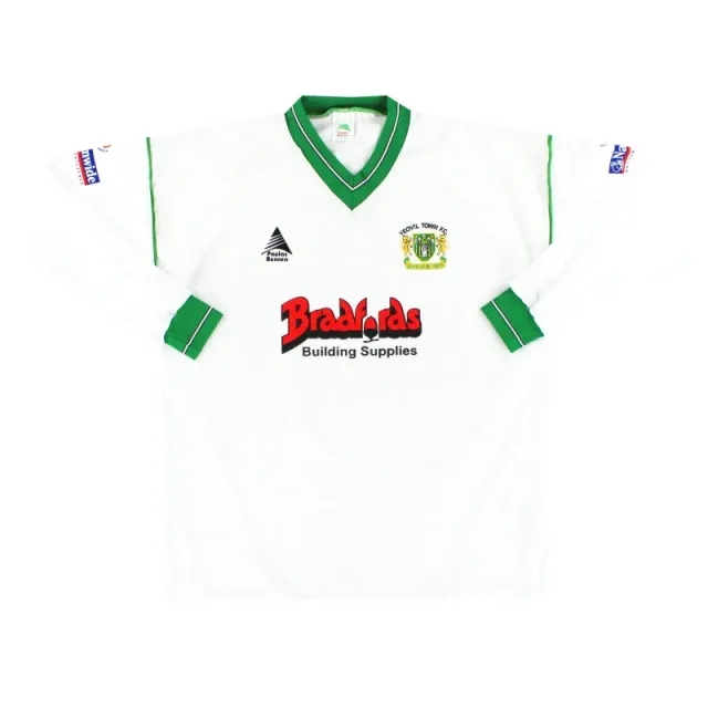 2002-03 Yeovil Town Player Issue Away Shirt L/S *As New* XL - Yeovil Town / As New / XL