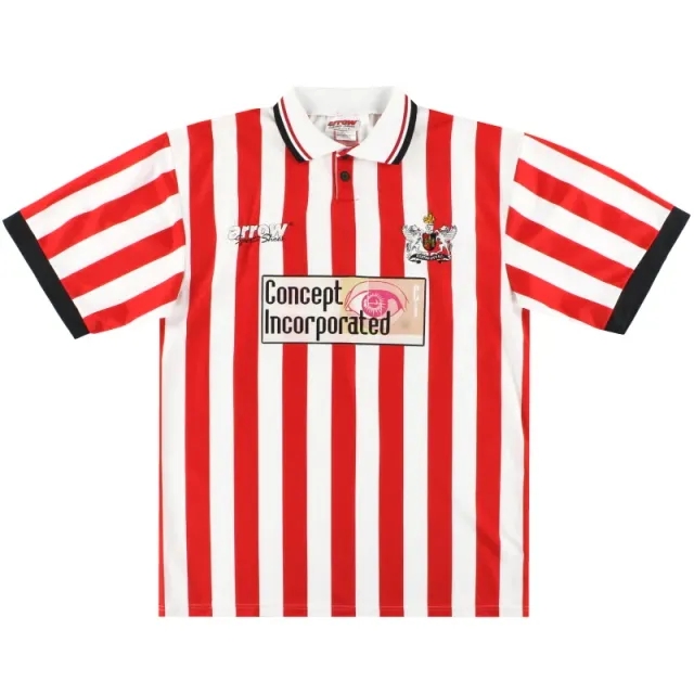 1997-98 Exeter Home Shirt L - Exeter City / Excellent / Large