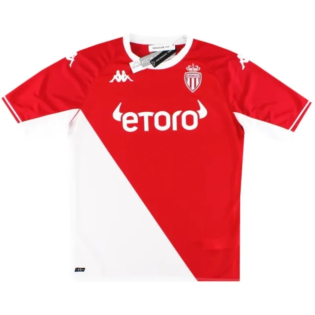 2021-22 Monaco Kappa Kombat Home Shirt *BNIB* XL - Monaco / BNIB / XL