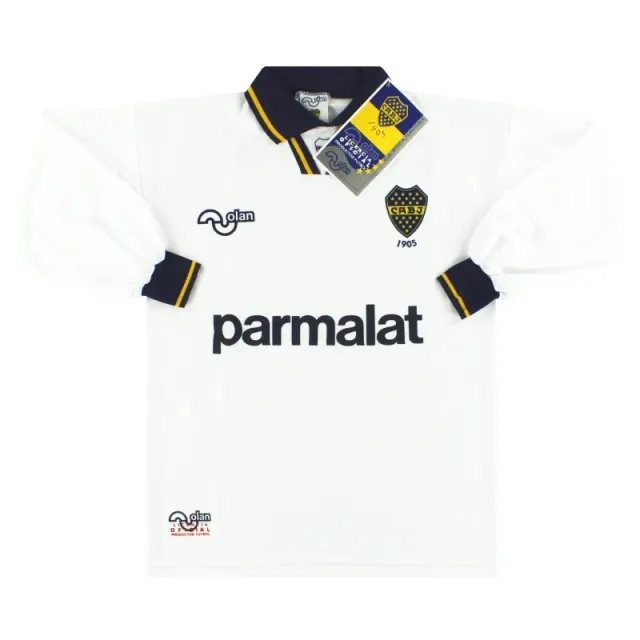 1995 Boca Juniors '90th Anniversary' Away Shirt *w/tags* L/S S - Central and South American Clubs / w/tags / Small