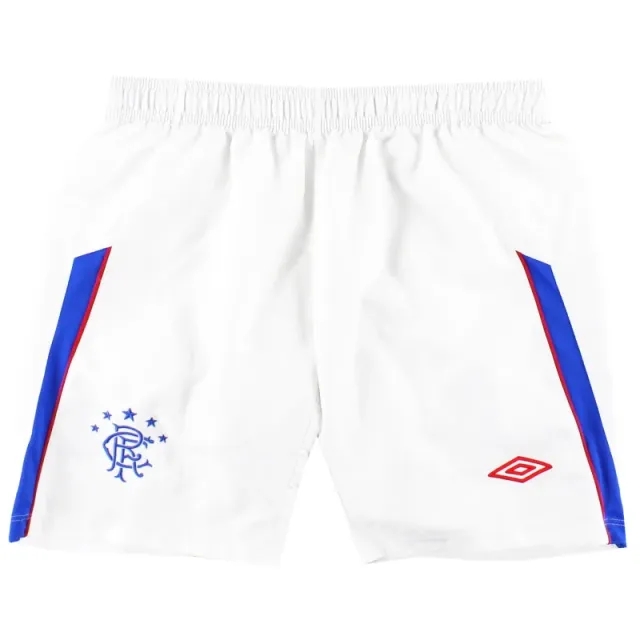 2009-10 Rangers Umbro Home Shorts XL.Boys - Rangers / Excellent / Youth